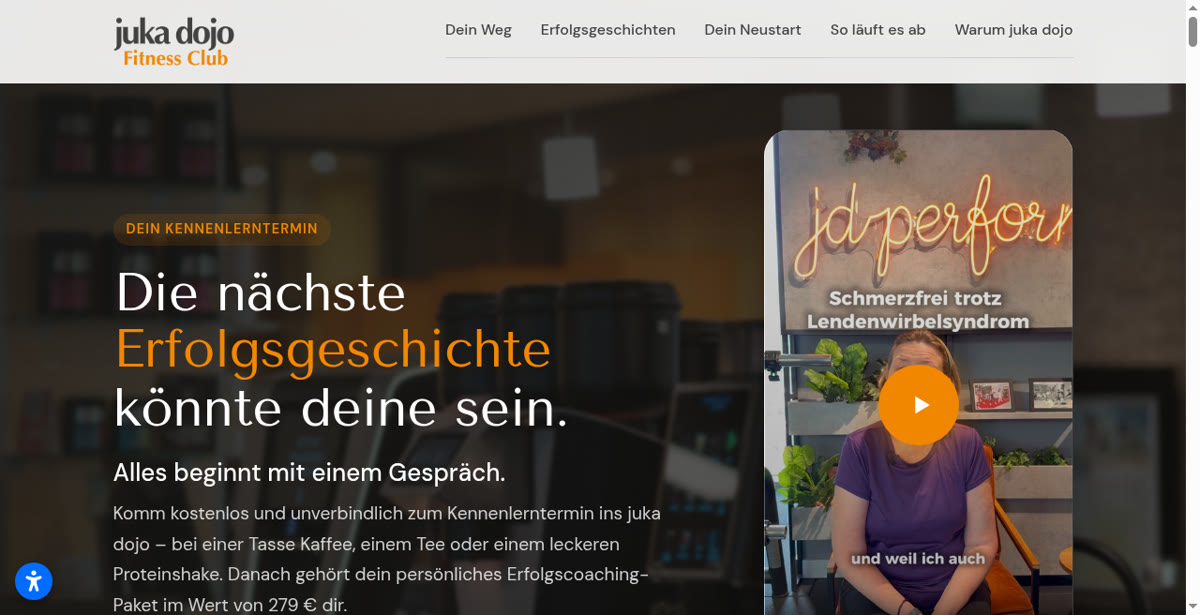 Kennenlerngespräch Landingpage