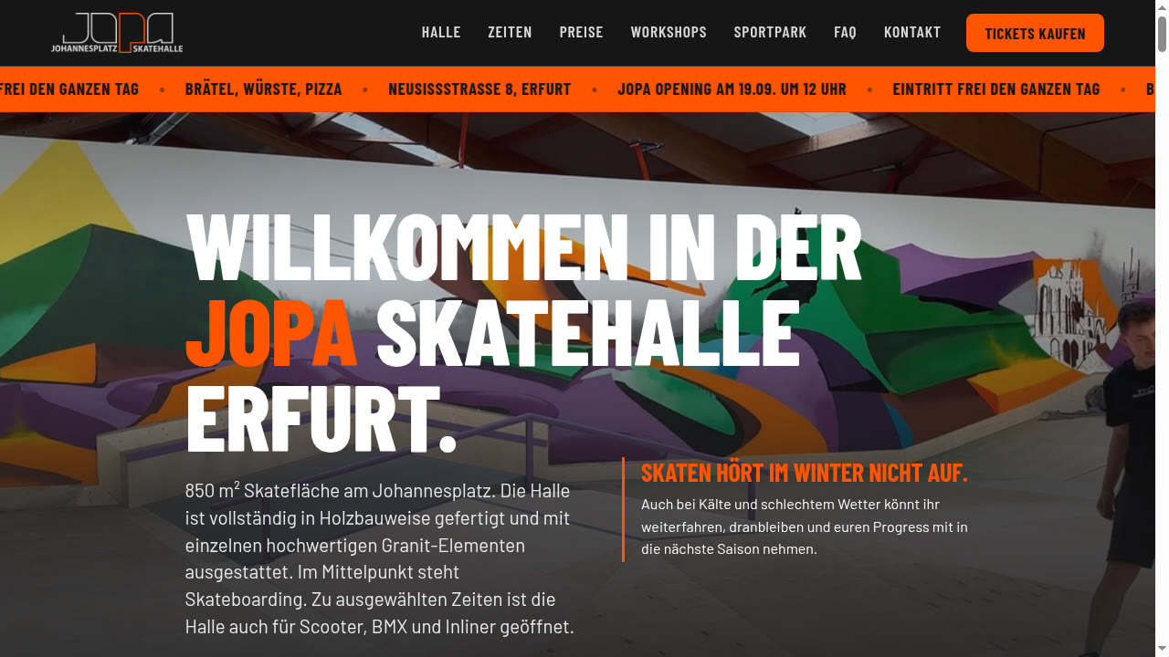 Skatehalle Erfurt
