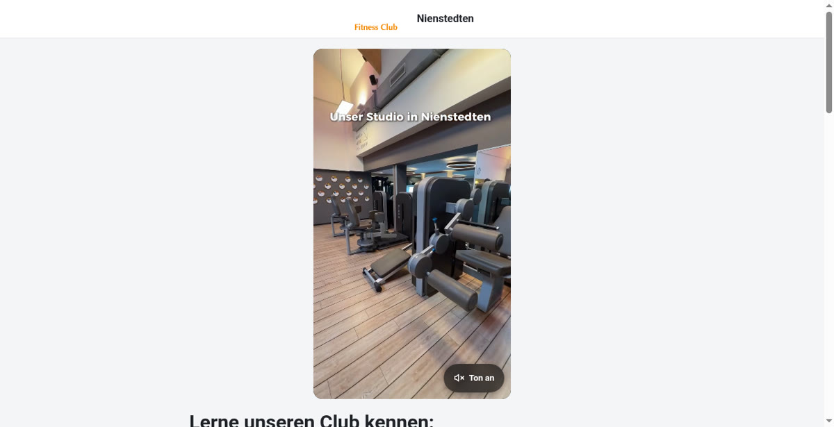 Lerne unseren Club kennen — Nienstedten